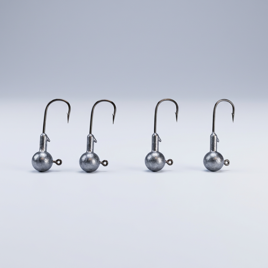 4 jighead hooks